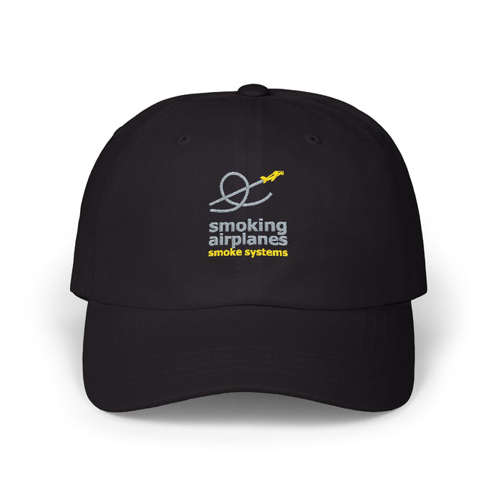 Smoking Airplanes Logo Embroidered Hat